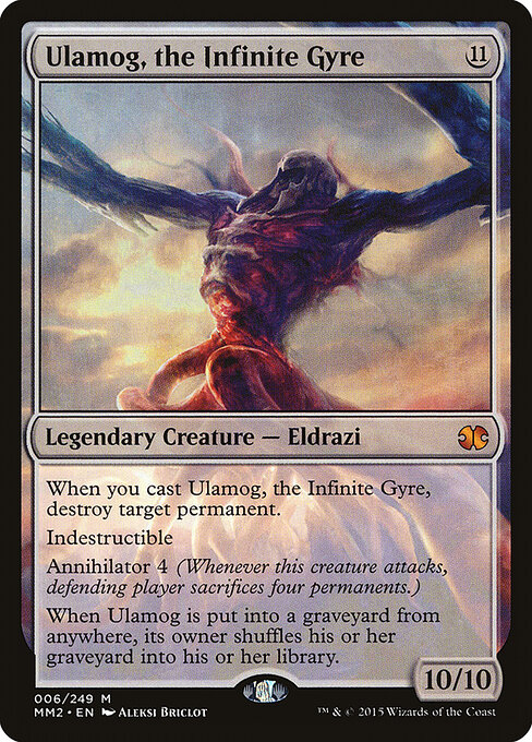 Ulamog, the Infinite Gyre card art