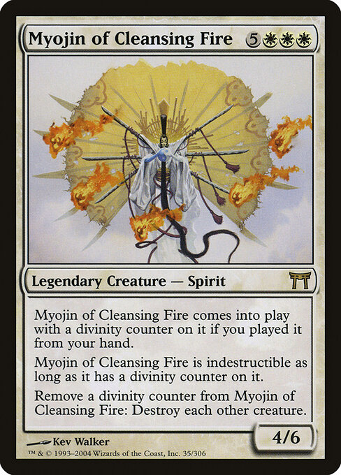 Myojin of Cleansing Fire card art