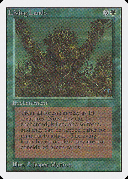 Living Lands card art