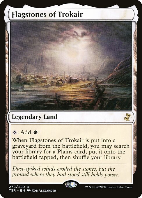 Flagstones of Trokair card art