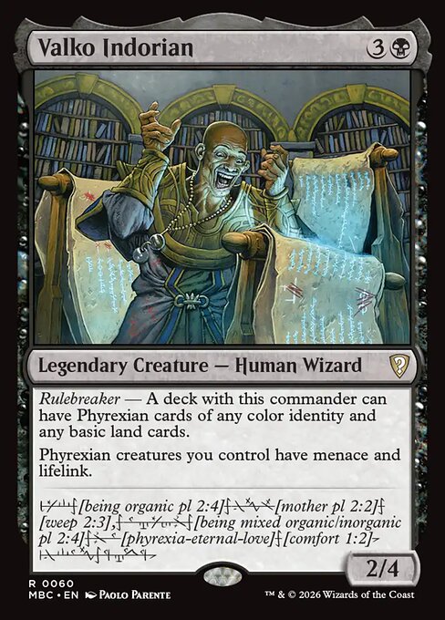 Valko Indorian card art