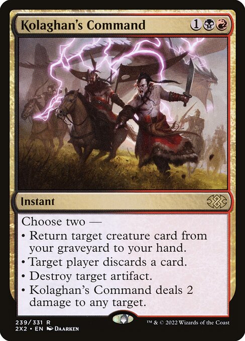 Kolaghan's Command card art