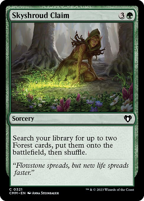 Skyshroud Claim card art