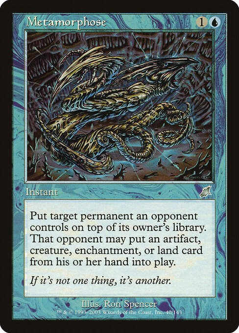 Metamorphose card art
