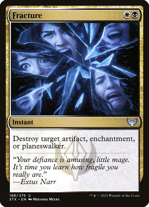 Fracture card art