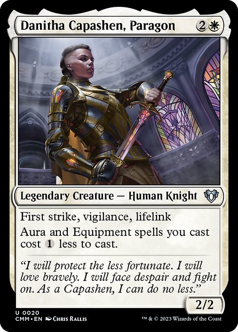 Danitha Capashen, Paragon card art