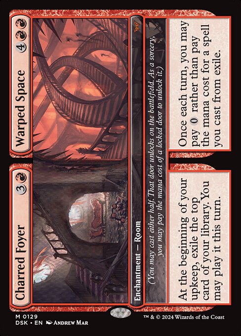 Charred Foyer // Warped Space card art