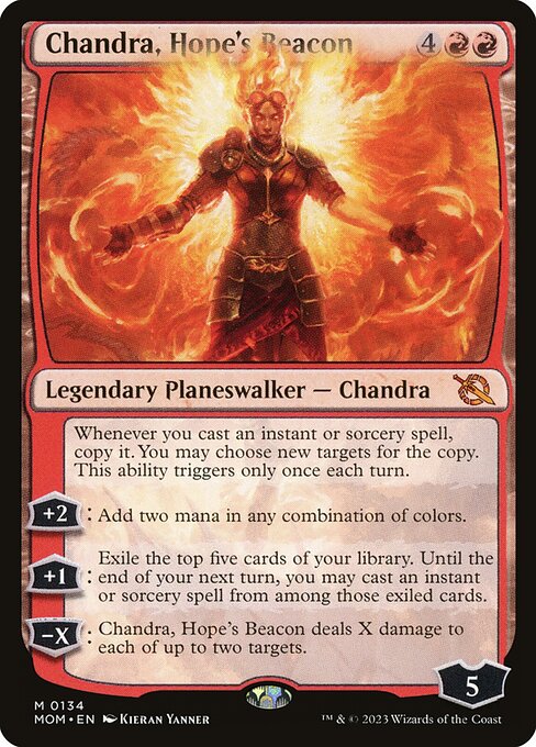 Chandra, Hope's Beacon card art