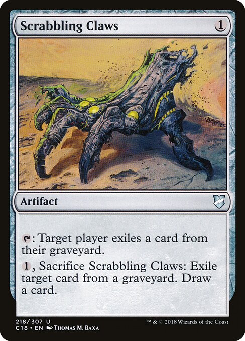 Scrabbling Claws card art