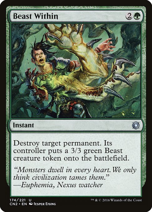 Beast Within card art