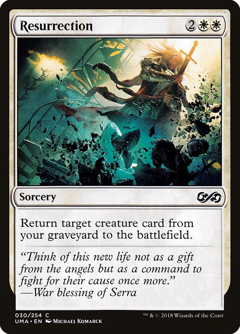 Resurrection card art