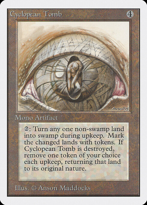 Cyclopean Tomb card art