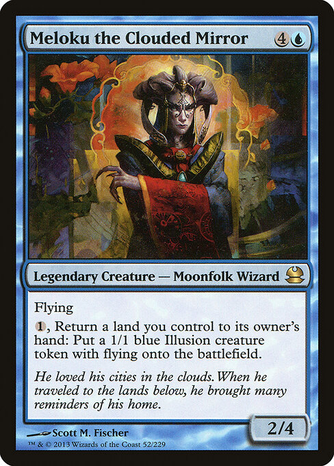 Meloku the Clouded Mirror card art