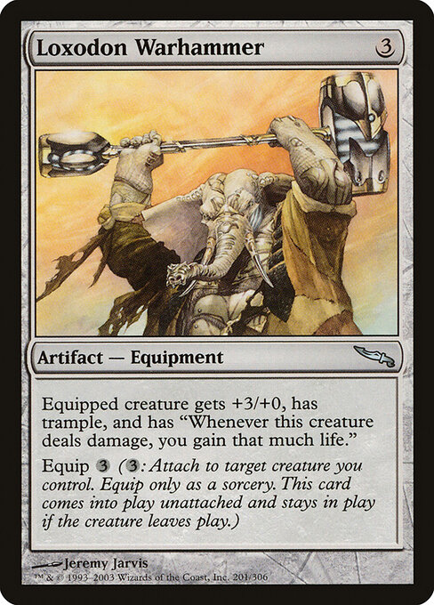 Loxodon Warhammer card art