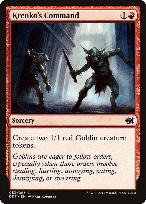 Krenko's Command card art