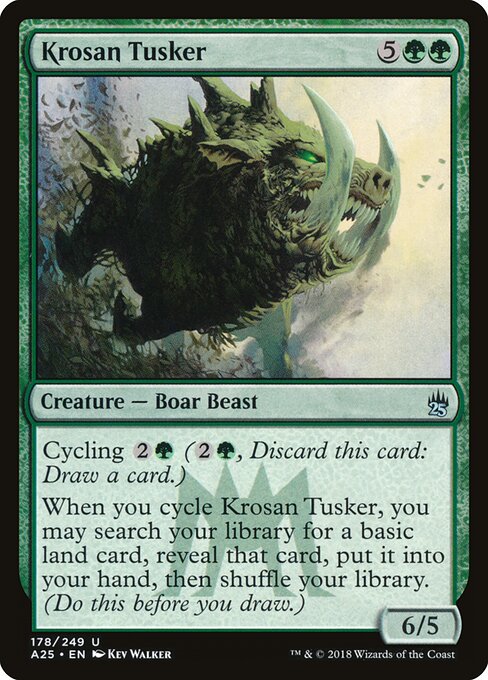 Krosan Tusker card art