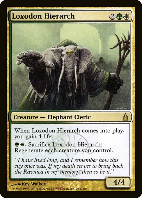 Loxodon Hierarch card art