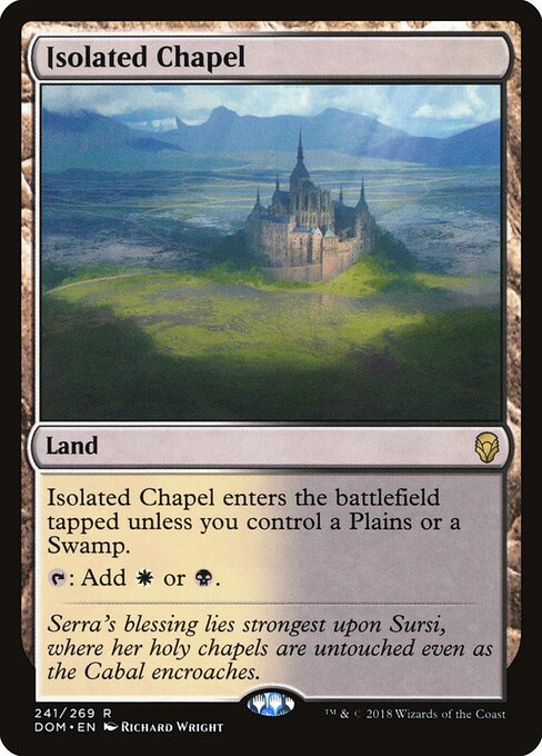 Isolated Chapel card art