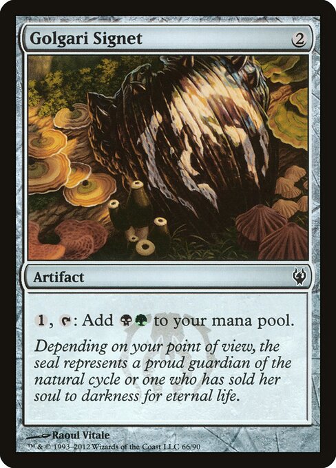 Golgari Signet card art