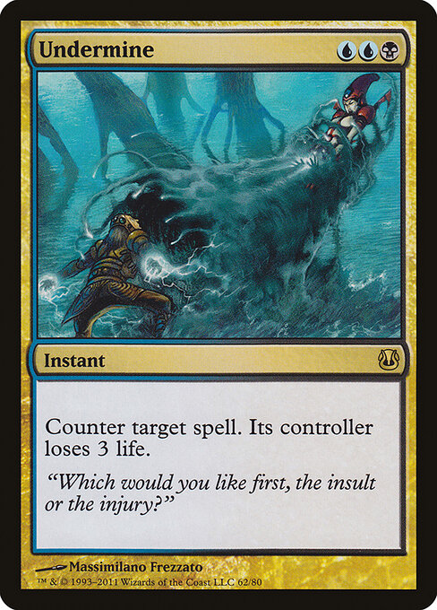 Undermine card art