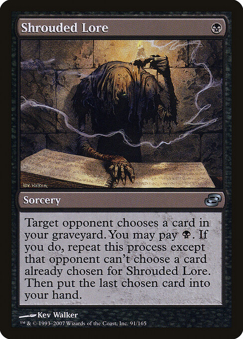 Shrouded Lore card art