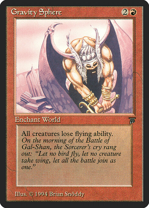 Gravity Sphere card art