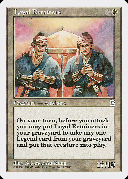 Loyal Retainers card art