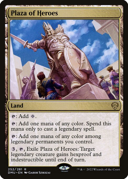 Plaza of Heroes card art