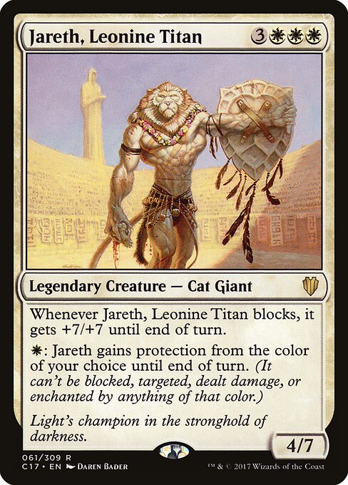 Jareth, Leonine Titan card art