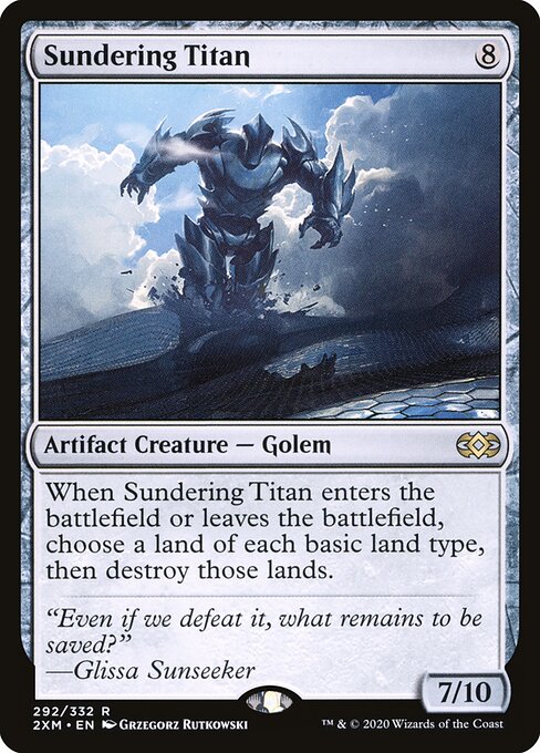 Sundering Titan card art