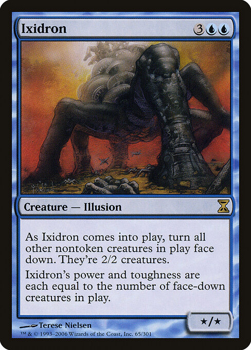 Ixidron card art