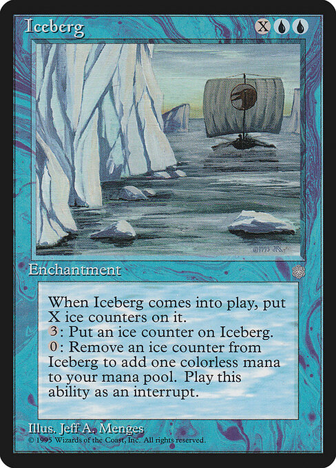 Iceberg card art
