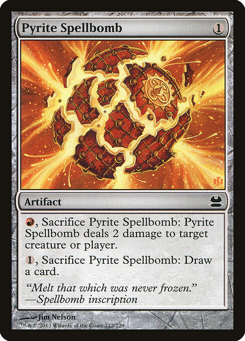 Pyrite Spellbomb card art