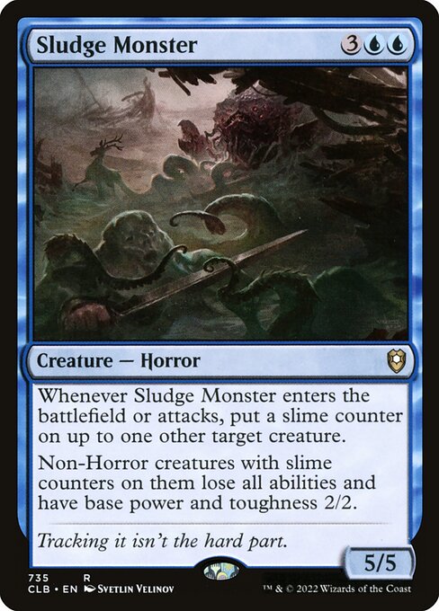 Sludge Monster card art