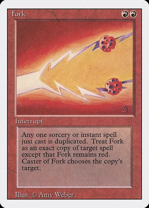 Fork card art