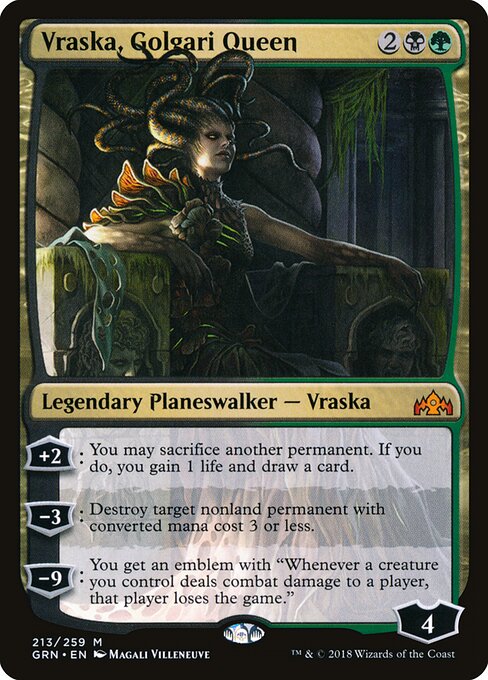 Vraska, Golgari Queen card art
