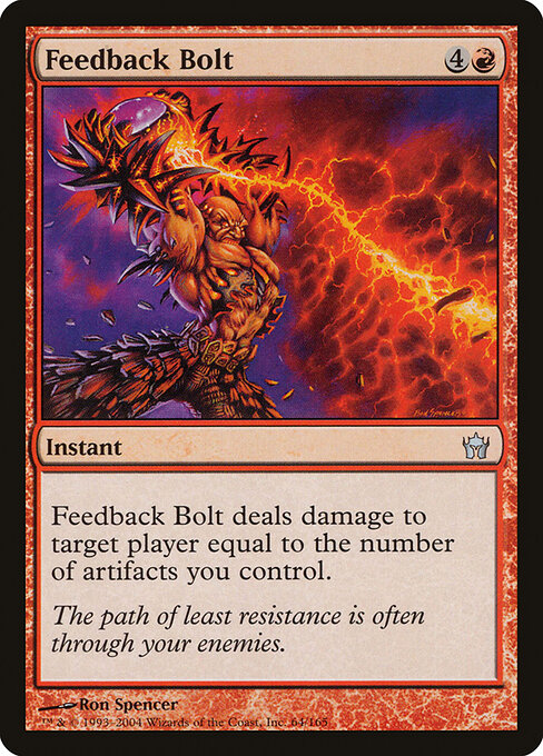 Feedback Bolt card art