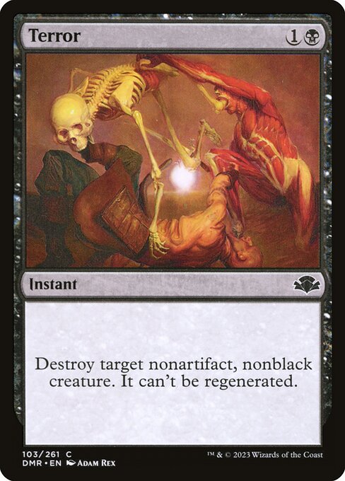 Terror card art