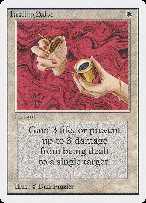 Healing Salve card art