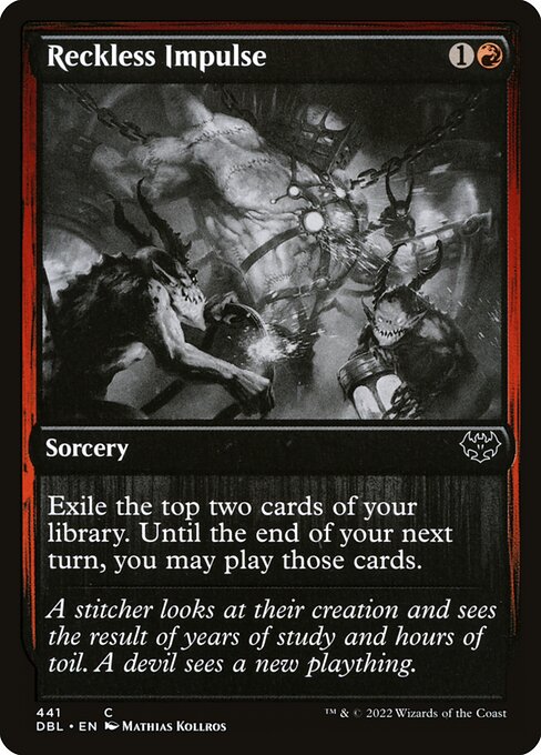Reckless Impulse card art