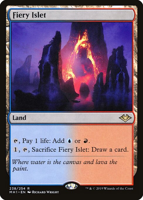 Fiery Islet card art