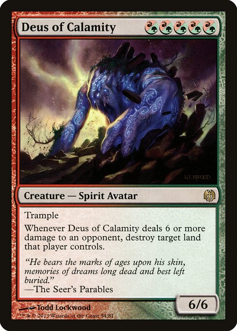 Deus of Calamity card art