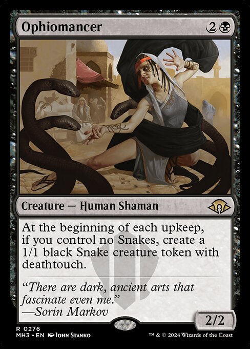 Ophiomancer card art