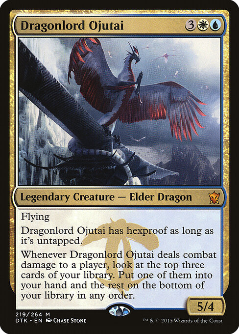 Dragonlord Ojutai card art