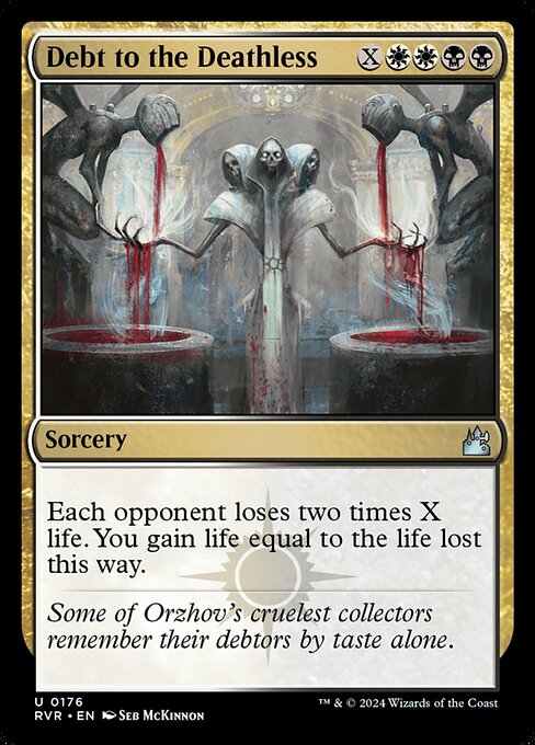 Debt to the Deathless card art