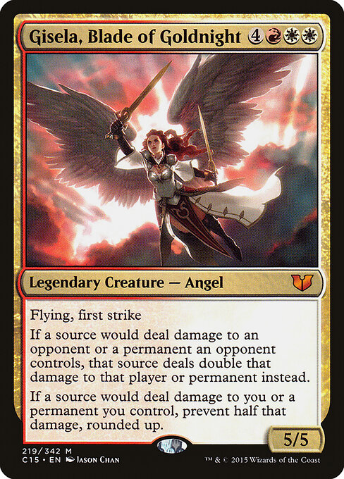 Gisela, Blade of Goldnight card art