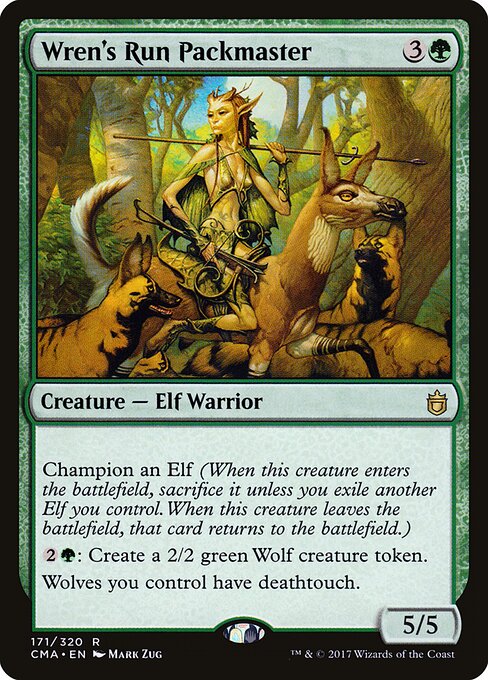 Wren's Run Packmaster card art