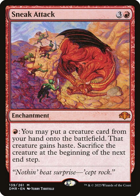 Sneak Attack card art