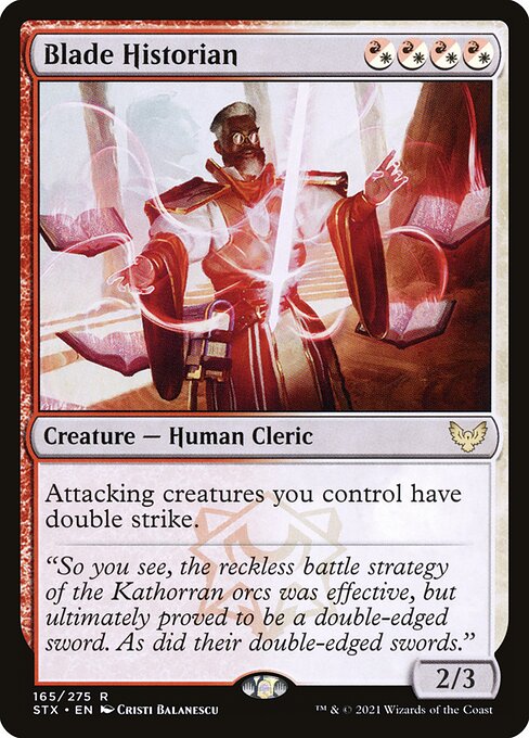 Blade Historian card art