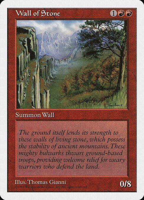 Wall of Stone card art